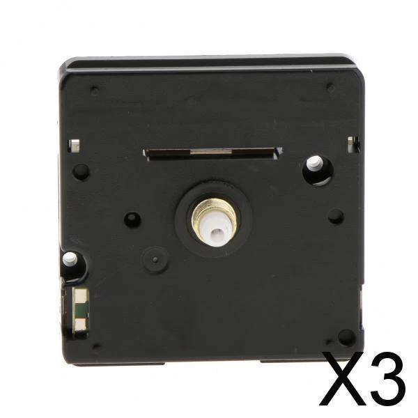 3X pièces de réparation de mouvement d'horloge murale accessoires d'horloge