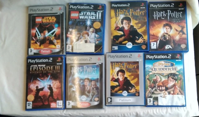 Eight PS2 Games, Harry Potter And Star Wars