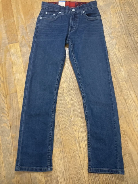 Levi's Boy’s Size 12 Jeans, 511 Denim Blue Jean Pant 5 Pocket, Slim Fit, NWT!