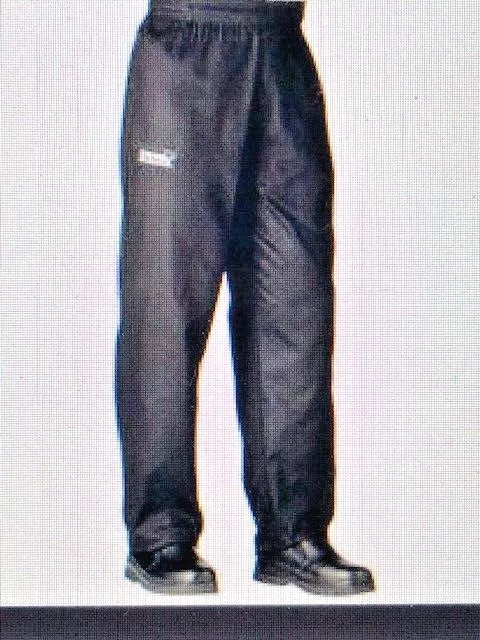 NEW Chef Pants 4 Pocket SOLID Black Chefwear CW3100 CW30 Multiple sizes