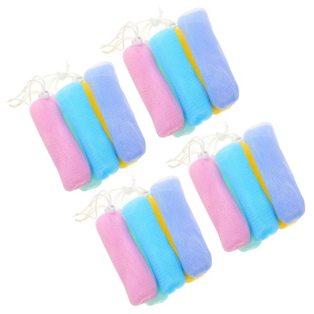 20pcs multicouche exfoliant en filet