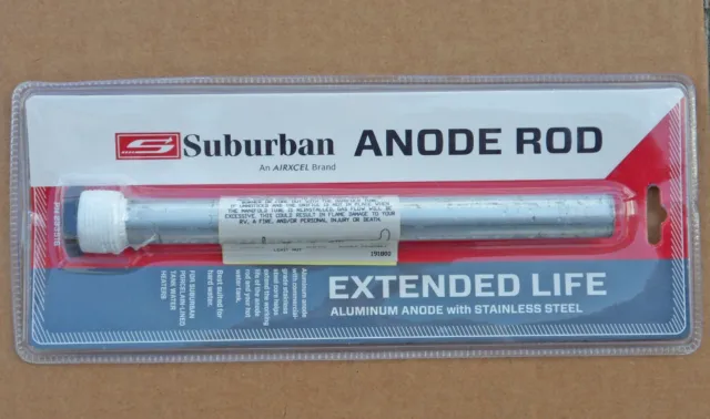 New Suburban 233516 Extended Life Aluminum Anode Rod for Water Heaters
