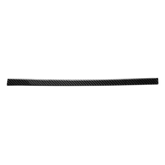CARBON FIBER DASHBOARD Center Console Strip Sticker For Audi A6 C7 12