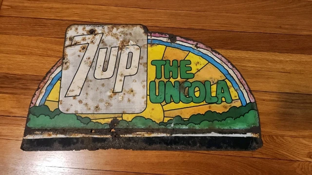 60年代 セブンアップ ソーダマシーン 看板 ピーターマックス ライト