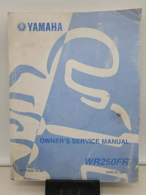 Yamaha 2003 Wr250Fr Owner Service Manual Lit-11626-16-48 5Um-28199-10 Wr 250 Fr