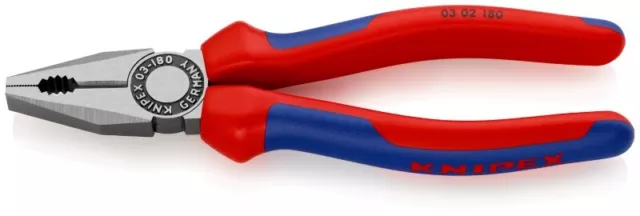 Knipex 03 02 180 Multiprise Avec Mehrkomponenten-Hüllen Noir Atramentiert 180