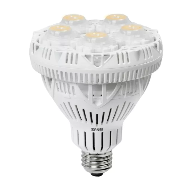 24W=300W Ampoule à LED Lampe de Croissance Horticole à Spectre Complet E27 SANSI