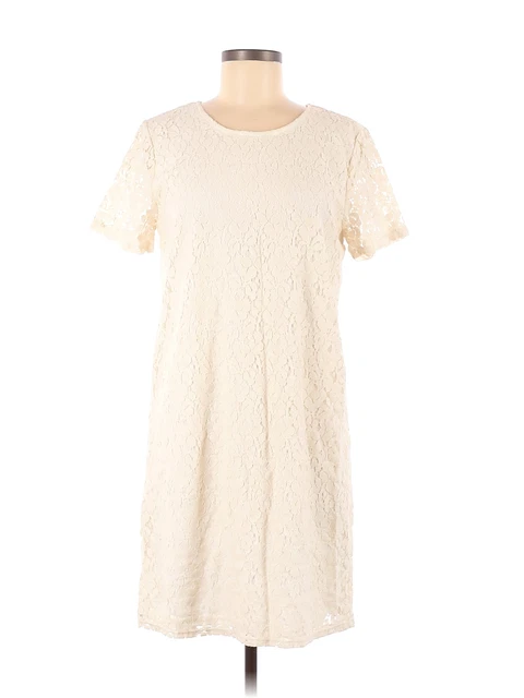 W118 by Walter Baker Women Ivory Casual Dress M