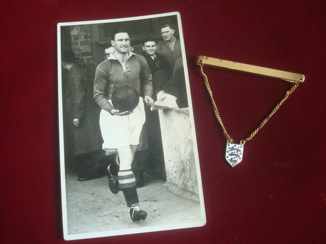 John Harris Fussballer Chelsea Fc / Sheffield Utd England Krawatte Pin - Foto