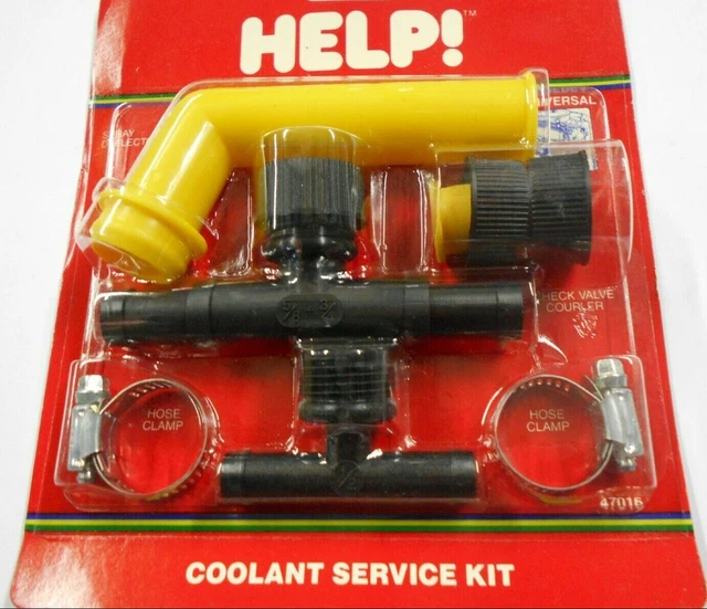 Dorman Help Universal Coolant Service Kit - For 1/2'' 5/8'' & 3/4'' Hose Flush