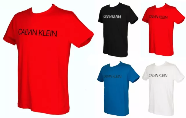 T-shirt uomo manica corta maglietta girocollo cotone CK CALVIN KLEIN articolo KM