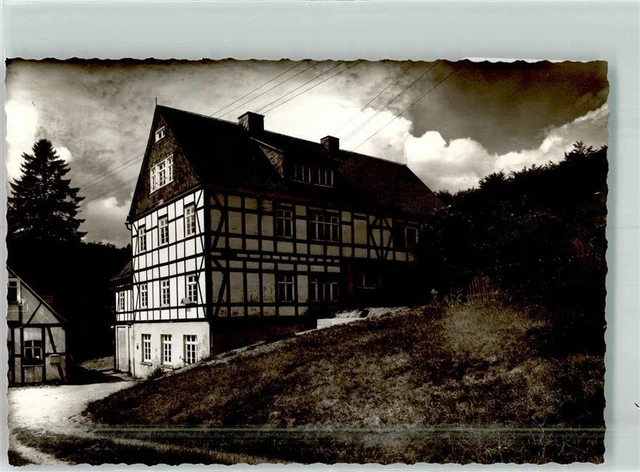 39726383 - Kuehhude Foto Original aus Archiv eines Ansichtskartenverlags