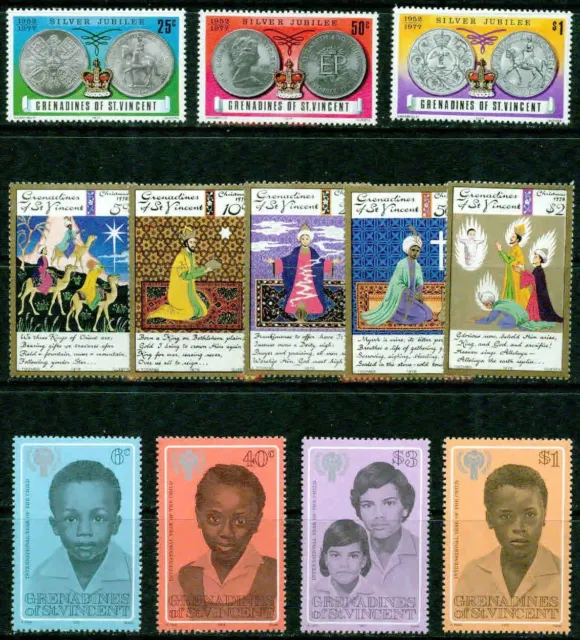 Grenadines (St.vincent) – 1977-1979 – Small Collection – Vf**