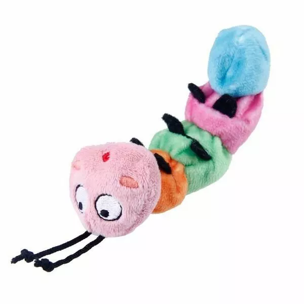 GiGwi Caterpillar 100% Organique Cataire Chaton Chat Interactif Toy Multicolore 2
