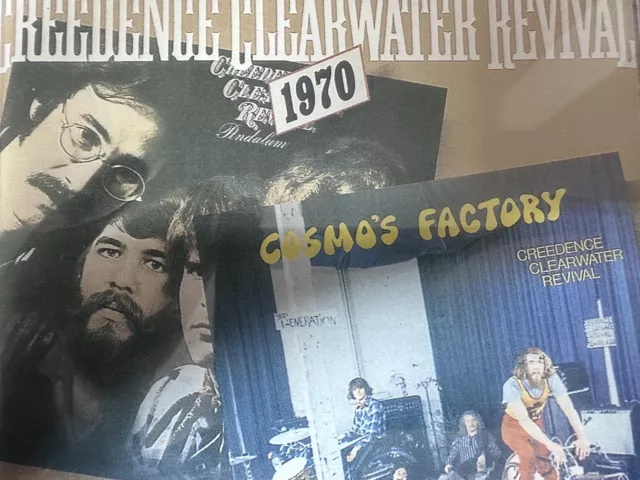 CREEDENCE CLEARWATER REVIVAL - 1970 2 x CD 1978 Fantasy Exc Cond! 2CD