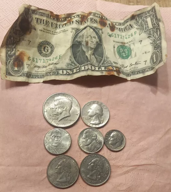 American Coins 1 Dollar Joblot Half Dollar Quarter Dollar Cents Limited Quarters