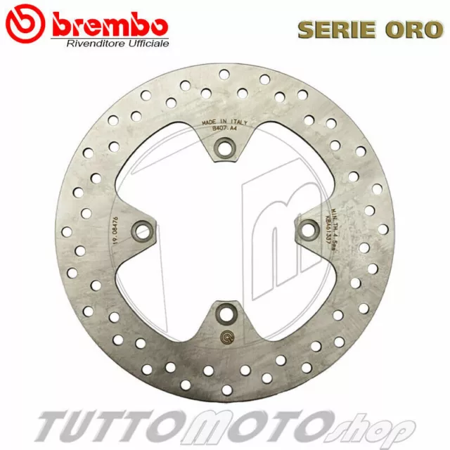 Disco Freno Post Brembo Serie Oro 68B407A4 Triumph Thruxton 865 Ie 2012 2013