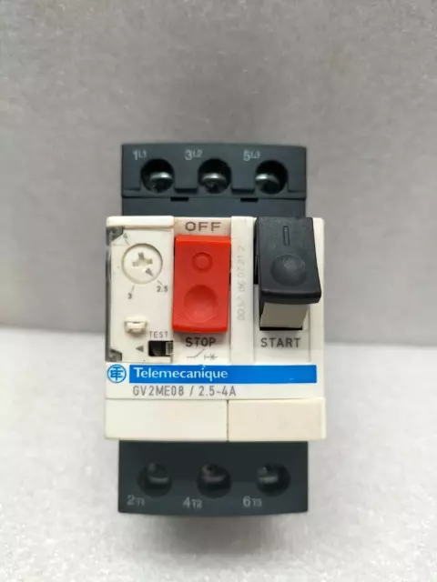 Schneider Gv2Me08 Motor Protection Circuit Breaker 2.5-4A 690V - Lot Of 2 Pcs