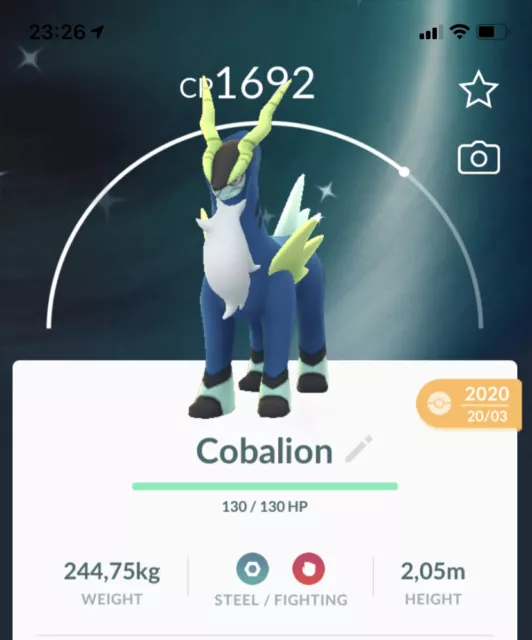 Shiny Raikou Pokemon Trade Go LV20 Registered / 30 Day Trading Stardust  Pokémon