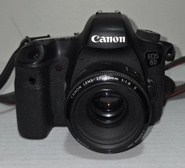 Canon EOS 6D + BG-E13 + EF 50mm f/1.8 CANON EOS 6D Digital Camera