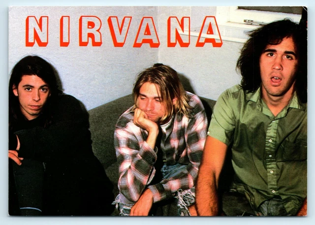 Nirvana Kurt Cobain Guitar Picks (Plectrums) X 7 - 0.71mm Yellow, Grunge Rock 13 thumbnail image