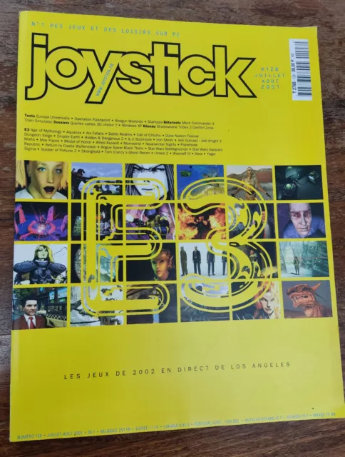 JOYSTICK Magazine N°128 revue 2001 jeux videos vintage console PC retrogaming