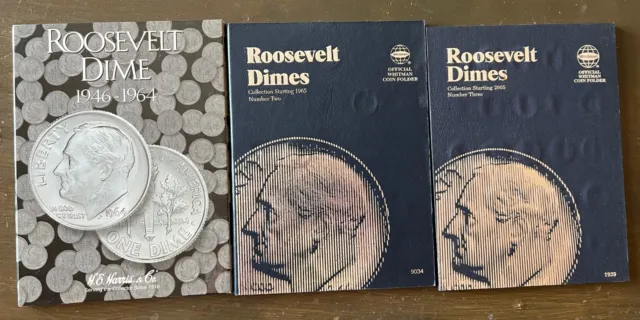 1946-2018  Roosevelt Dime Set