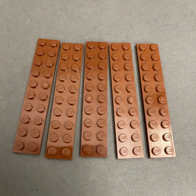 3832 LEGO 3832 REDDISH Brown Replacement Add-on Pieces Parts Lot of 5 £3.84 ...