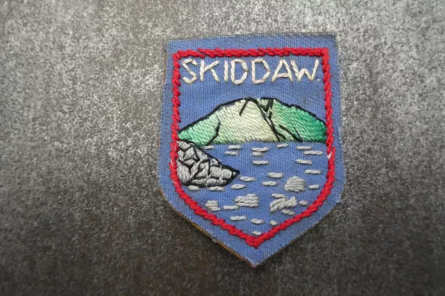 Skiddaw Woven Cloth Patch Badge (L28S)