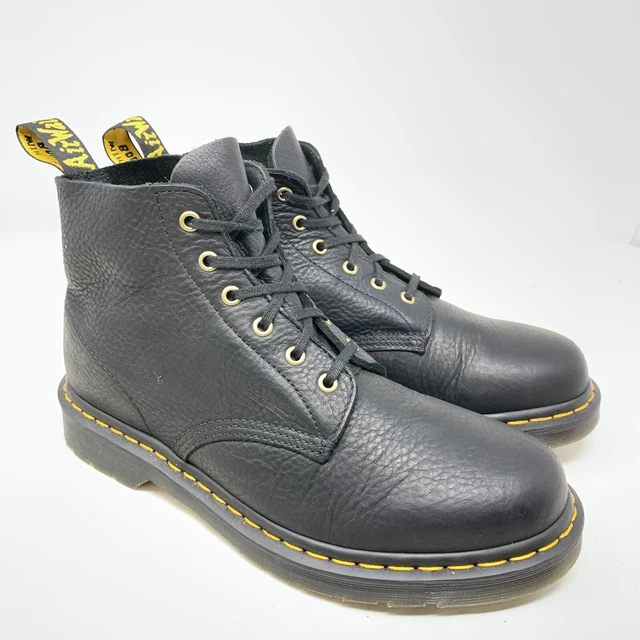 DR. MARTENS 101 Pascal Ambassador Black Boots soft leather Mens uk 9 eu