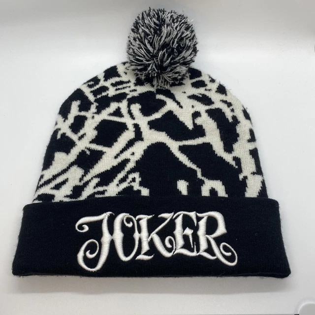 DC Comics Suicide Squad Joker Hahaha Embroidered Acrylic beanie
