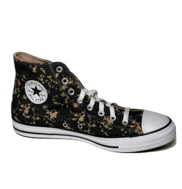 Converse Chuck Taylor All Star Dip Dye High Top Shoes Mens 10 Black Hemp 172812F