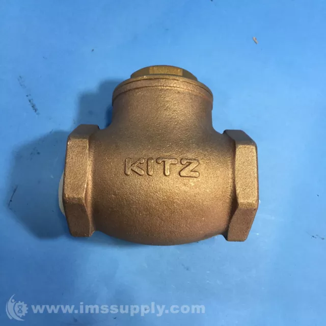 Kitz R-50A Bronze General-Purpose 125 Type Swing Check Valve FNIP