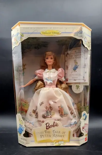 Barbie & The Tale Of Peter Rabbit Collector Edition 1997 Keepsake w/Book #19360