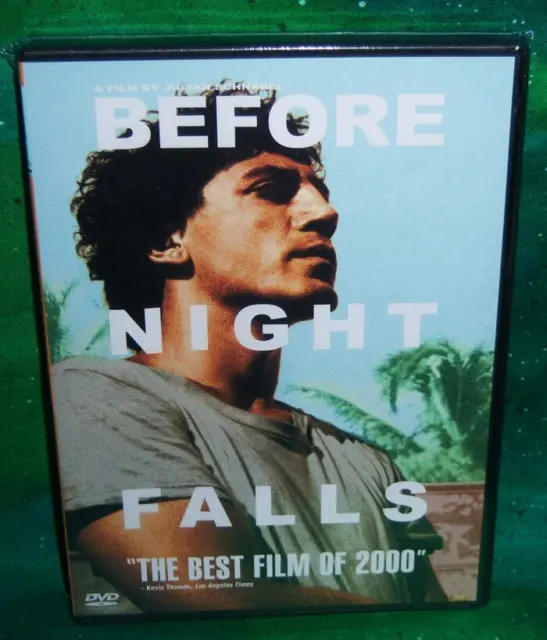 New Javier Bardem Johnny Depp Before Night Falls Gay Themed Movie Dvd 2000