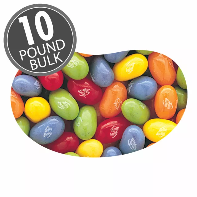 ASSORTED SOURS - Jelly Belly Candy Jelly Beans - 10 LBS - BEST PRICE - FRESH