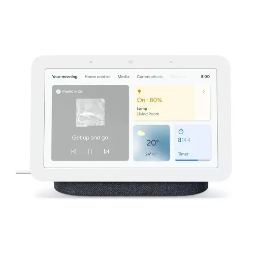 Google Nest Hub 2. Generation Smart Home Display und Lautsprecher - geöffnete Box - US-Stecker