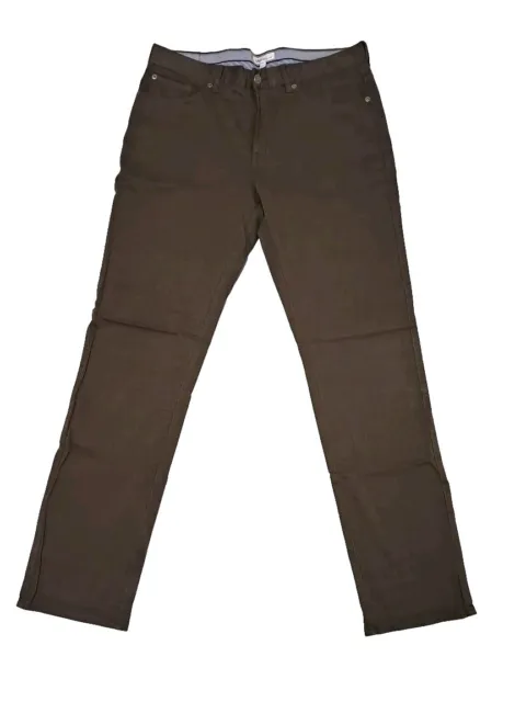Peter Millar Ultimate Sateen 5 Pocket Pants greenish brown 34x34