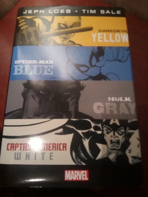 Jeph Loeb & Tim Sale: Yellow, Blue, Gray & White Omnibus (Marvel, 2018)