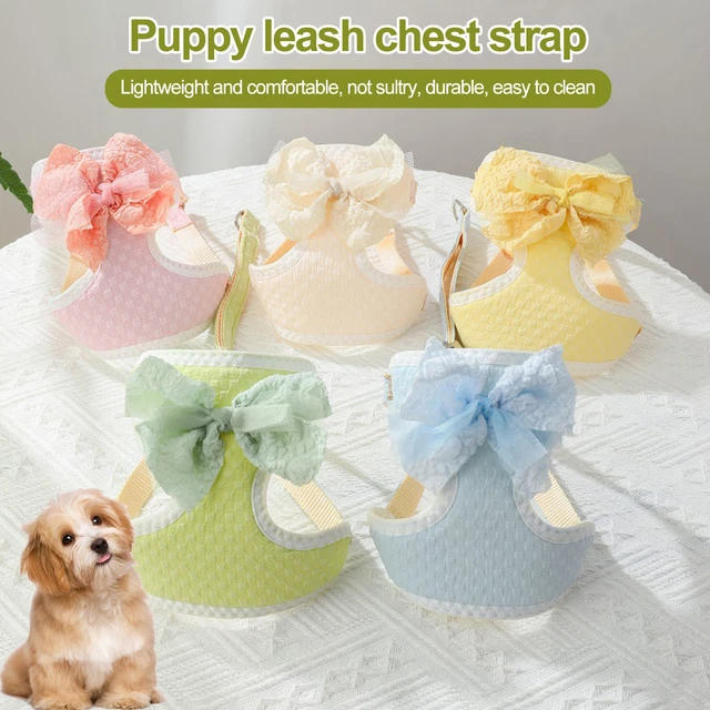 Escape-proof Pet Vest Harness Small Dog with Leash Adjustable