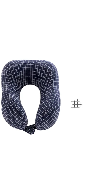 Memory Foam Neck Pillow For Travel 100% COOLING MEMORY FOAM