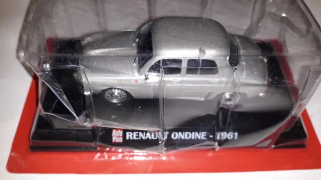 Renault  Ondine 1961     1/43   Auto plus  Neuve en boite plastique