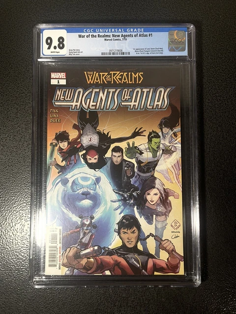 War of the Realms New Agents of Atlas 1 Cover A First Print CGC 9.8 3971219008