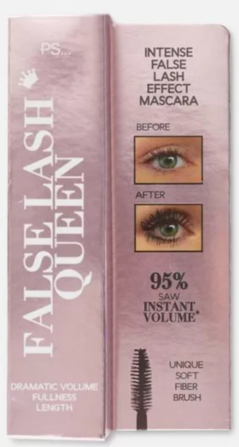PS False Lash Queen Mascara - Intense Effect - Dramatic Volume Fullness Length