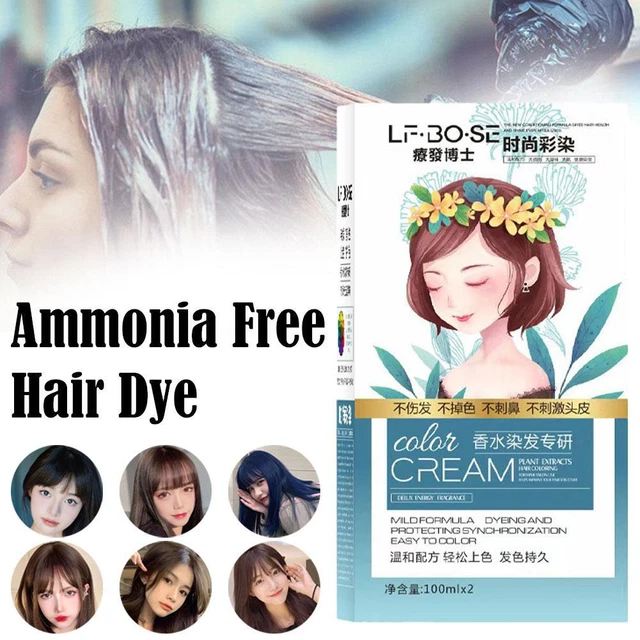AMMONIAFREE HAIR DYE Hair Cover Gray Hair Household Hair Coloring
