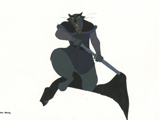 Don Bluth Secret of NIMH Jenner 1982 Cartoon Production Animation Cel 328-002