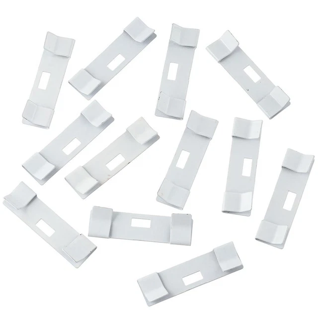 VINTORKY 12pezzi Vertical Blind Repair Vane Savers Accessori Per Riparazione Tende Verticali Facile Installazione Clip Di Riparazione Resistente Compatibile Con Blinds e Veneziane