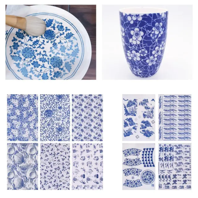 Keramik Aufkleber Aufkleber Jingdezhen zum Selbermachen Porzellan Transferpapier unterglasiert