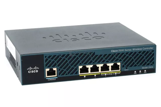 CISCO 2504 Wireless Controller 4-PORT ETHERNET