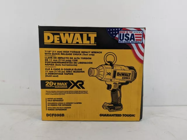 Dewalt DCF898B 20V 7/16 in. Impact Wrench w/ Quick Release (Tool Only) | New